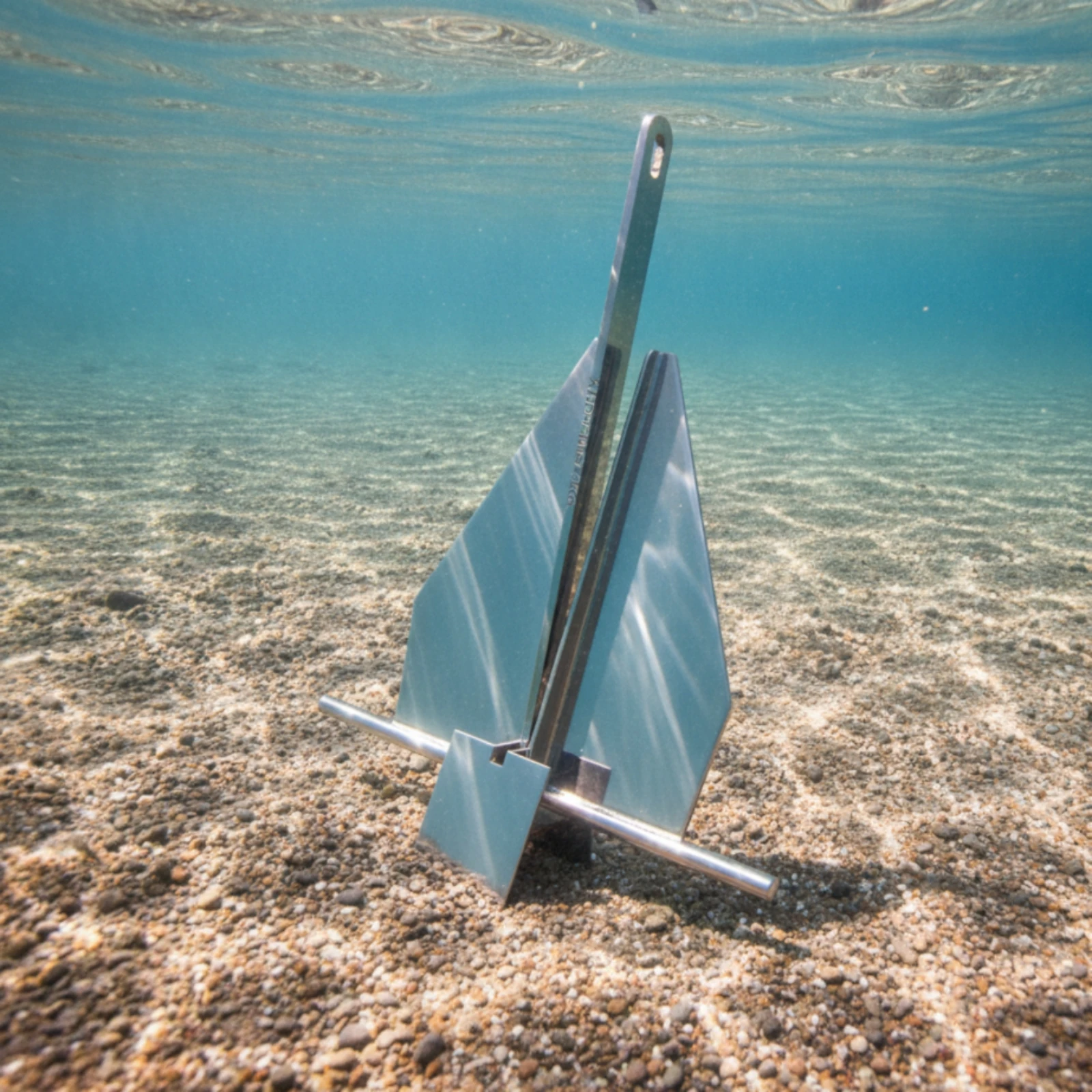 Delta Anchor Mirror-Polished Folding Anchor Corrosion-Resistant High Holding Power for Kayakers, Boats, Marine