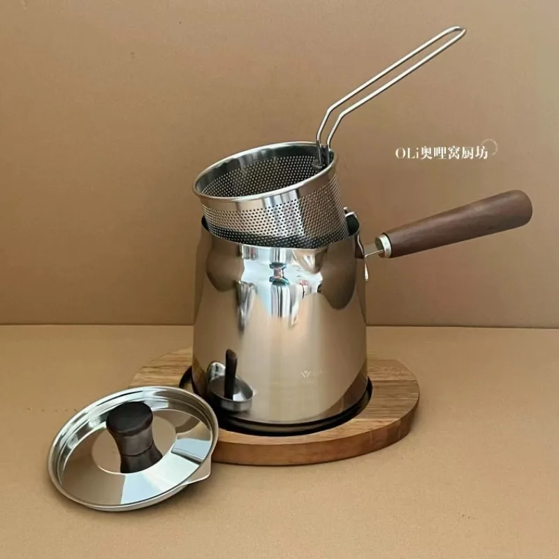

LH stainless steel household small heightening and deepening induction cooker with filter screen small pot