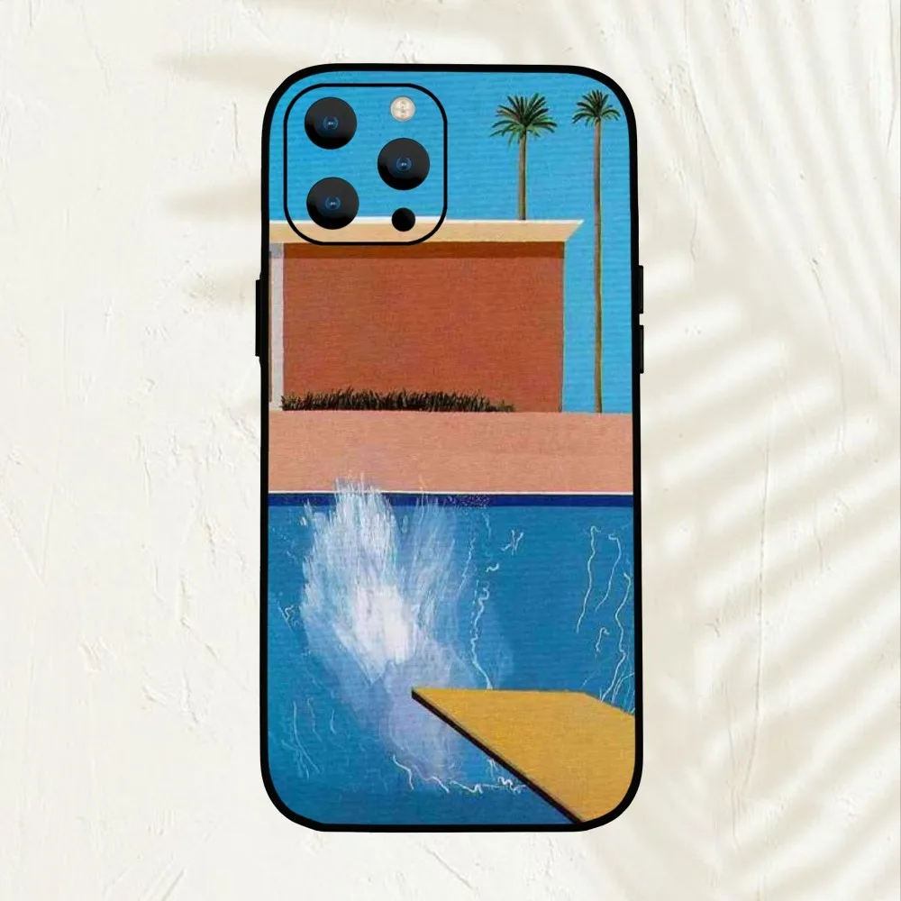 David Hockney Art  Phone Case  For Samsung Galaxy S24 S23 S22 S21 S20 Ultra Plus S20FE FE Cover