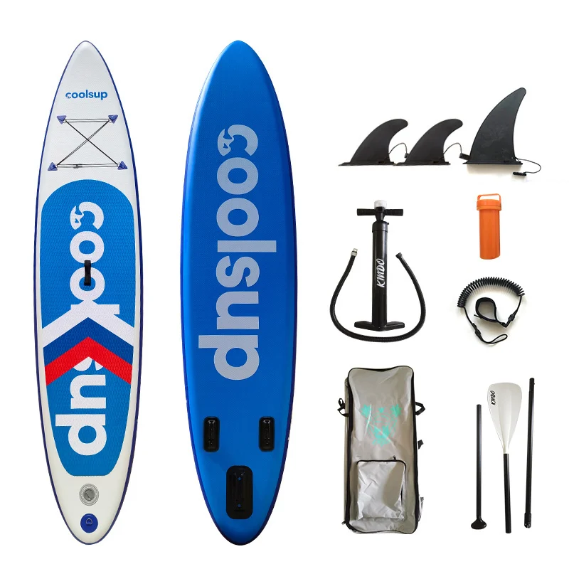 

Paddle Board Inflatable Paddle Board SUP Stand-up Paddle Board Kayak Accessories Backpack Paddle Leash Pump Non-Slip Deck