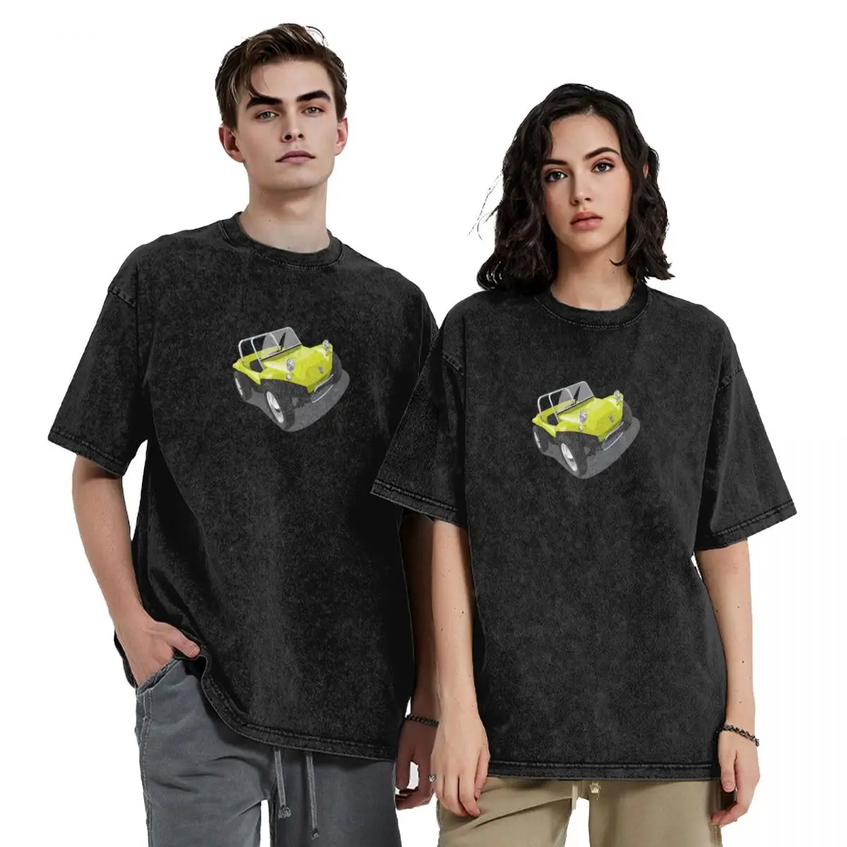 

Classic Manx beach buggy in lime T-Shirt shirts graphic heavyweights aesthetic clothes luxury clothes men