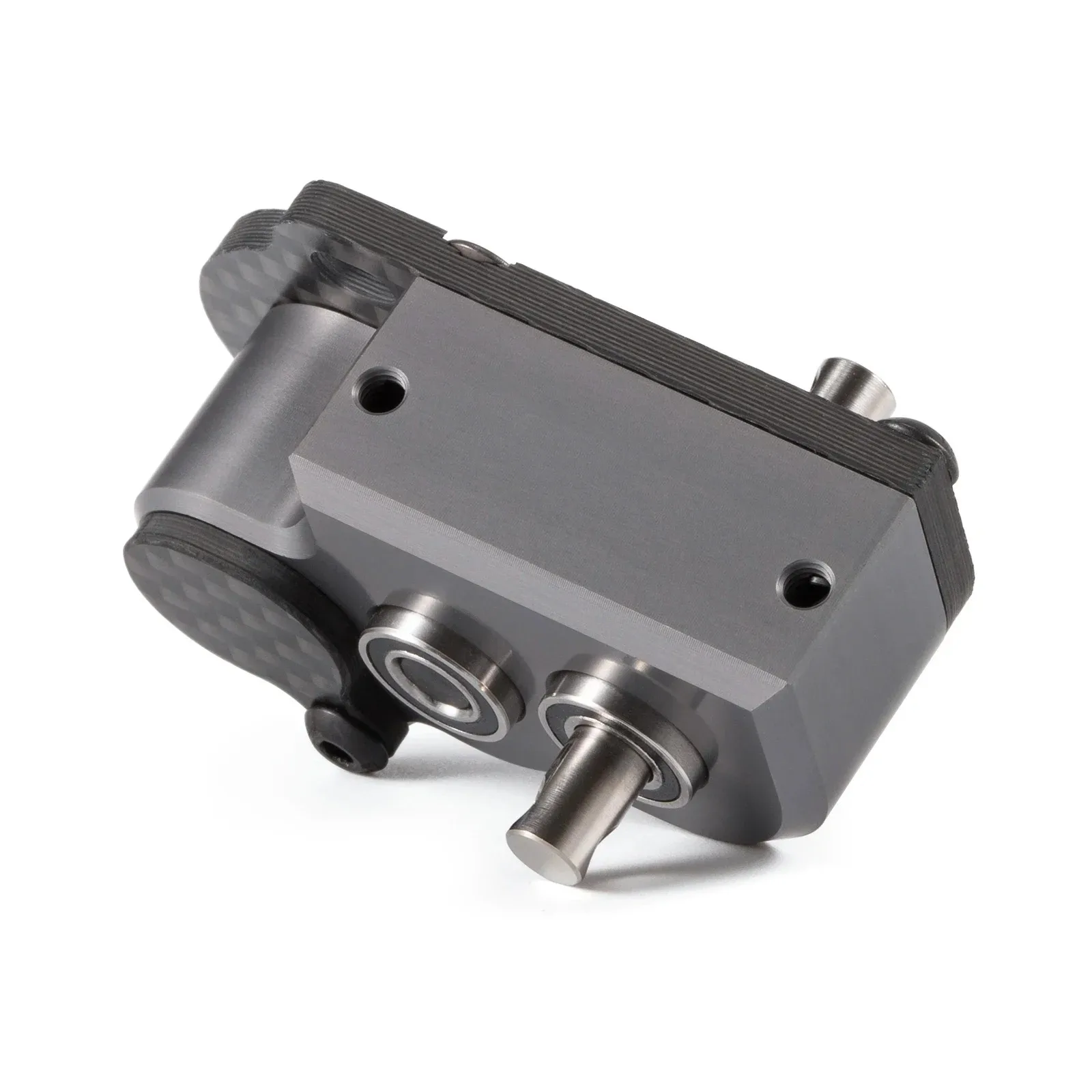 ชุดเกียร์ CNC 48 พิทช์ อัลตร้าไลท์ ขนาดเล็ก พร้อมแผ่นรองกันลื่น สำหรับแชสซี LCG 1/10 ชุดดัดแปลง SCX10 III AR45 Capra Axle