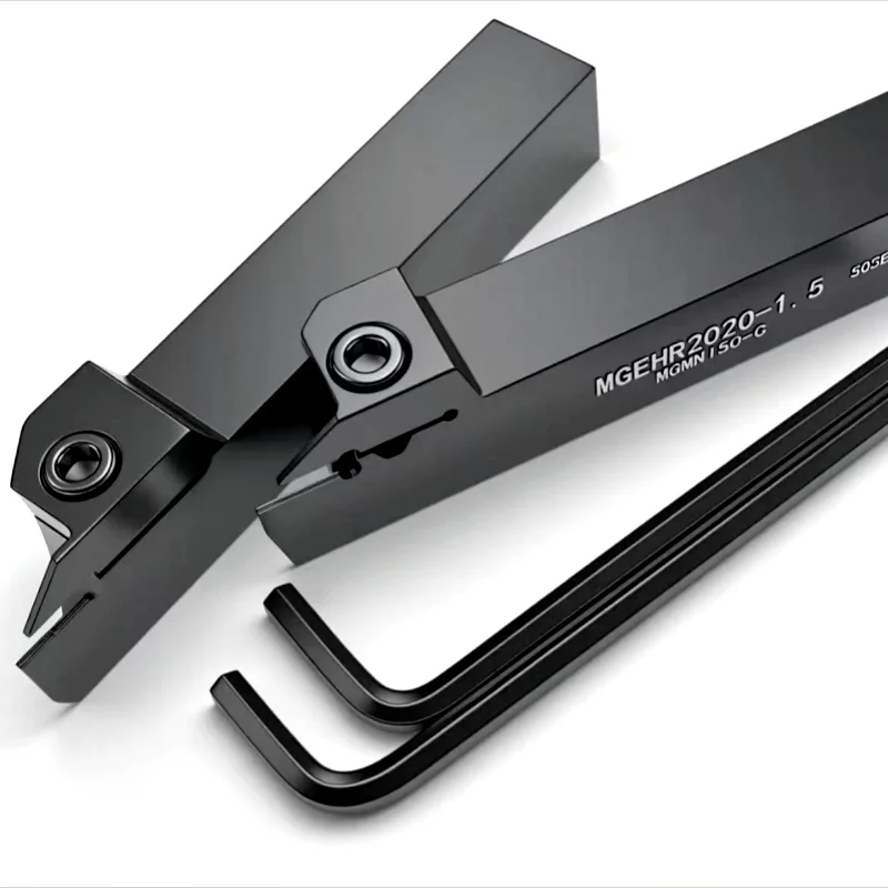 MGEHR2020 오리지널 그루빙 도구 거치대, 카바이드 인서트, CNC 선반 터닝, 파팅 도구, 1.5mm, 2mm, 2.5mm, 3mm, 4mm, 5mm, MGEHL2020