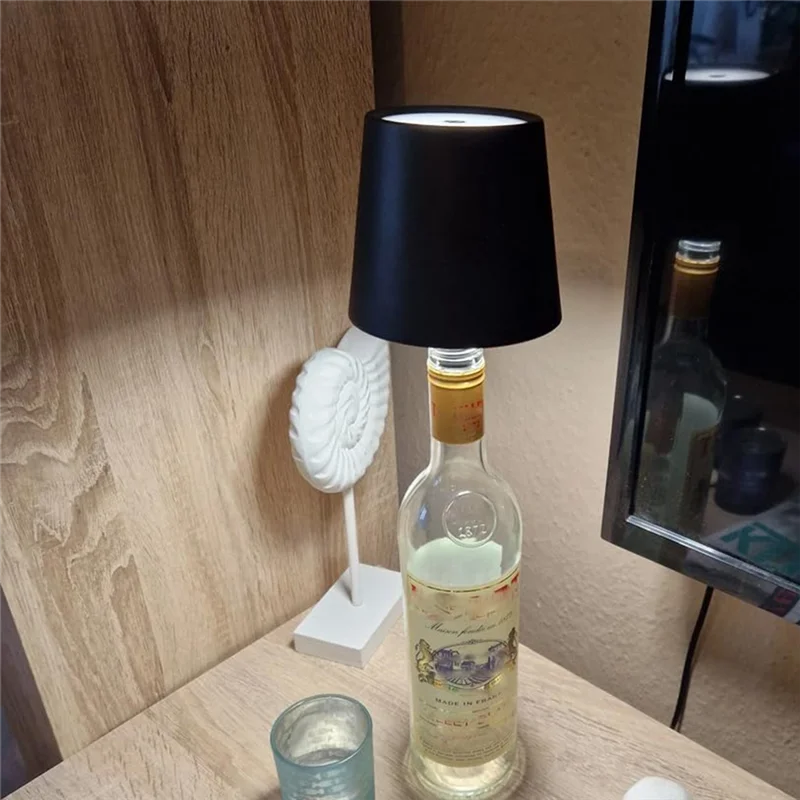 A56X Wireless Bottle Light - Ambient Light For Wine Bottles, 3-Color Stepless Dimming Wine Bottle Decorative Light