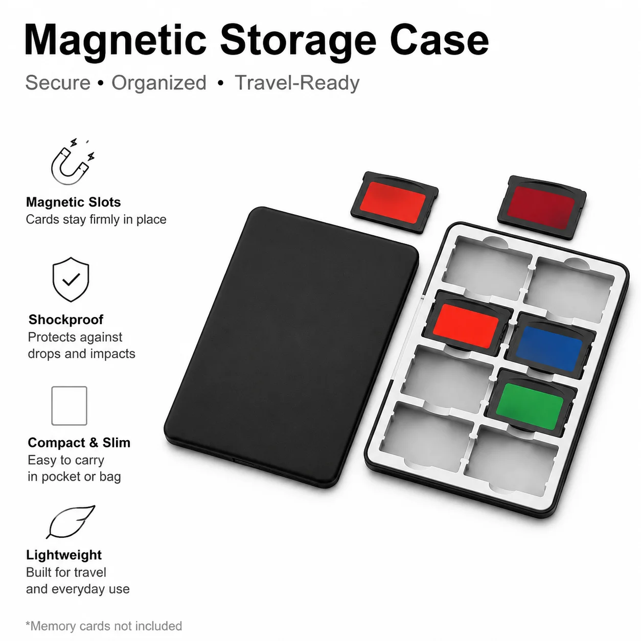 Portable 16 In 1 Game Card Sto - Gaming Console Box recension och pris