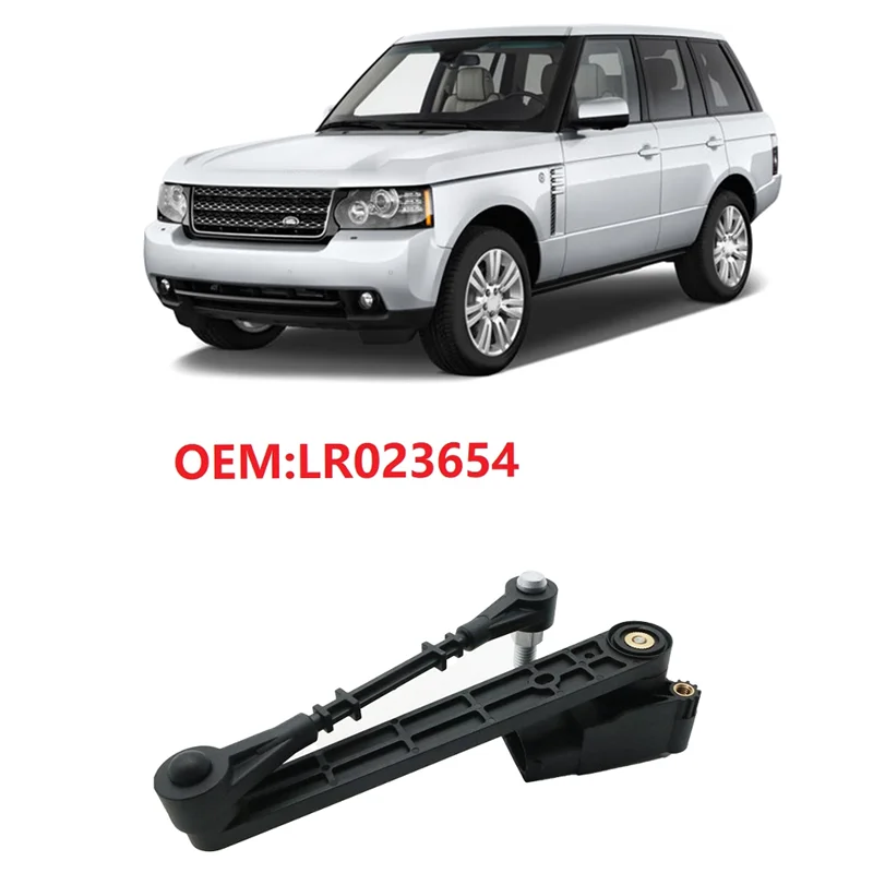 

Цельный задний левый/правый датчик уровня высоты LR023654, черный ABS для Land Rover L322 Range Rover 2002-2010