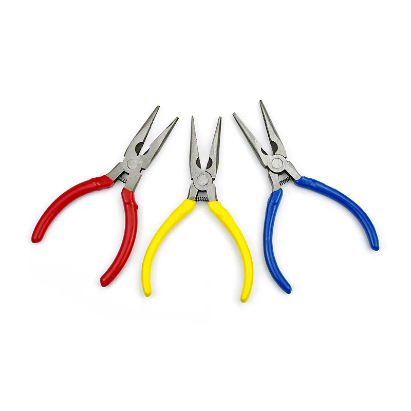 Mini Metal Clamp Carrying A  Durable Have Tooth  Tip  Pliers DIY Jewelry Handmade Pliers 3 Color