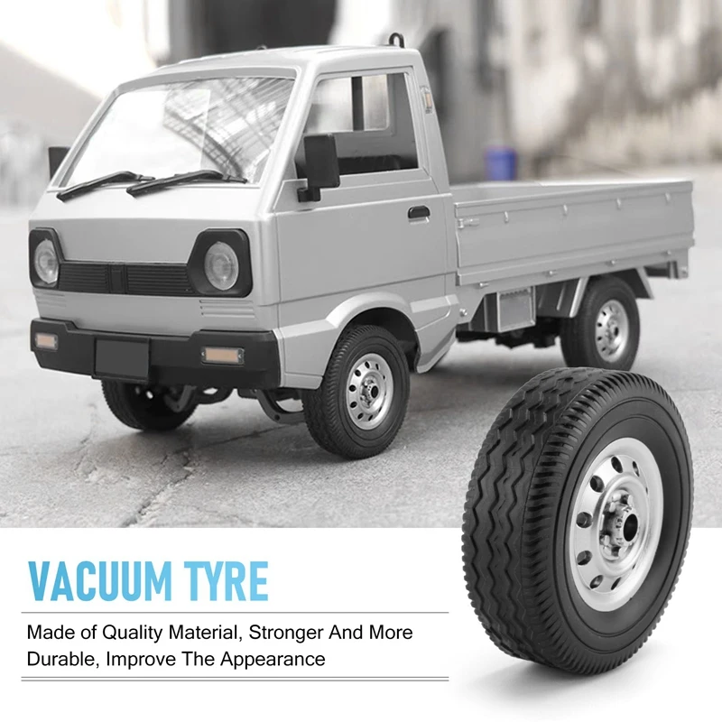 4pcs Rad reifen Reifen für wpl d12 rc LKW Auto DIY Upgrade Ersatzteile Zubehör