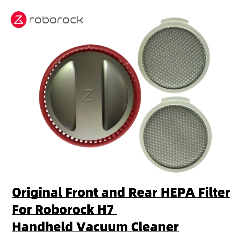 

Original Front and Rear HEPA Filter Kits for Xiaomi Mijia Roborock H7 Handheld Vacuum Cleaner Replacement Accessories