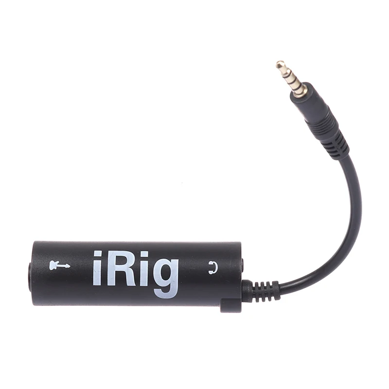 1Pc Guitar Interface I-Rig Converter Replacement Guitar for Phone Guitar Audio Interface Guitar Tuner Guitar Line Irig Converter