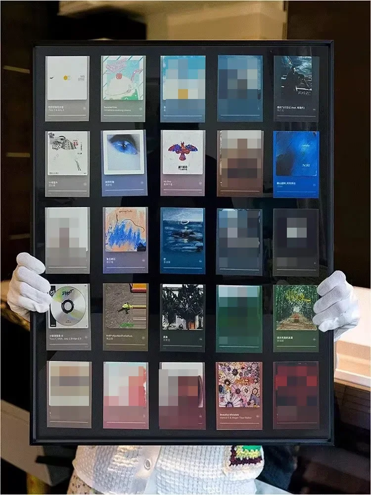 NFC Picture Frames Music Wall for Apartment / Home /music Lover / Fans/ Smart Tag  Nfc Tags Programmable  Nfc Cloner