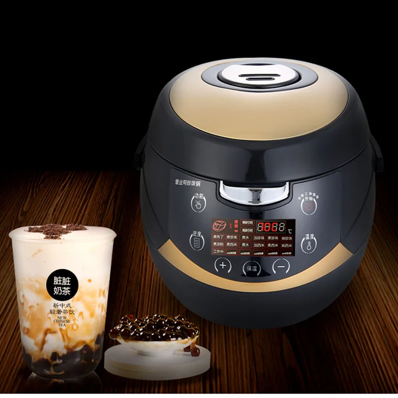Cuiseur à Riz Intelligent à Isolation Thermique, Boutique de Thé au Lait, Bricolage Fait à la Main, Perle de Tapioca, Boule de Taro, Spécial, 220V