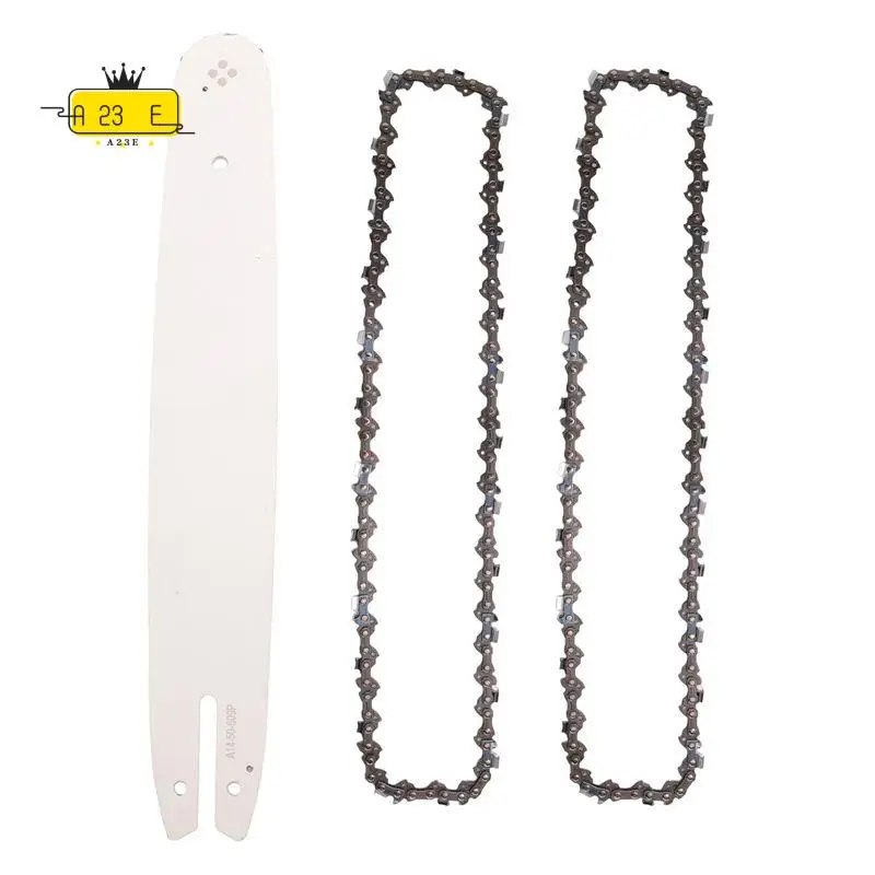 A23E-14 Inch Chain Saw Guide Bar With 2Pcs Chains For STIHL 017 MS170 MS171 MS170/MS180/MS230/MS250 All Types Steel