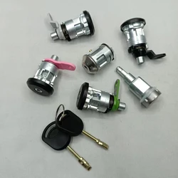 JMCKJ Full 6 Lock Set Front Rear Door Ignition With 2 Keys 95VB-B22050-FG For Ford Transit MK5 1994 1995 1996 1997 1998 1999