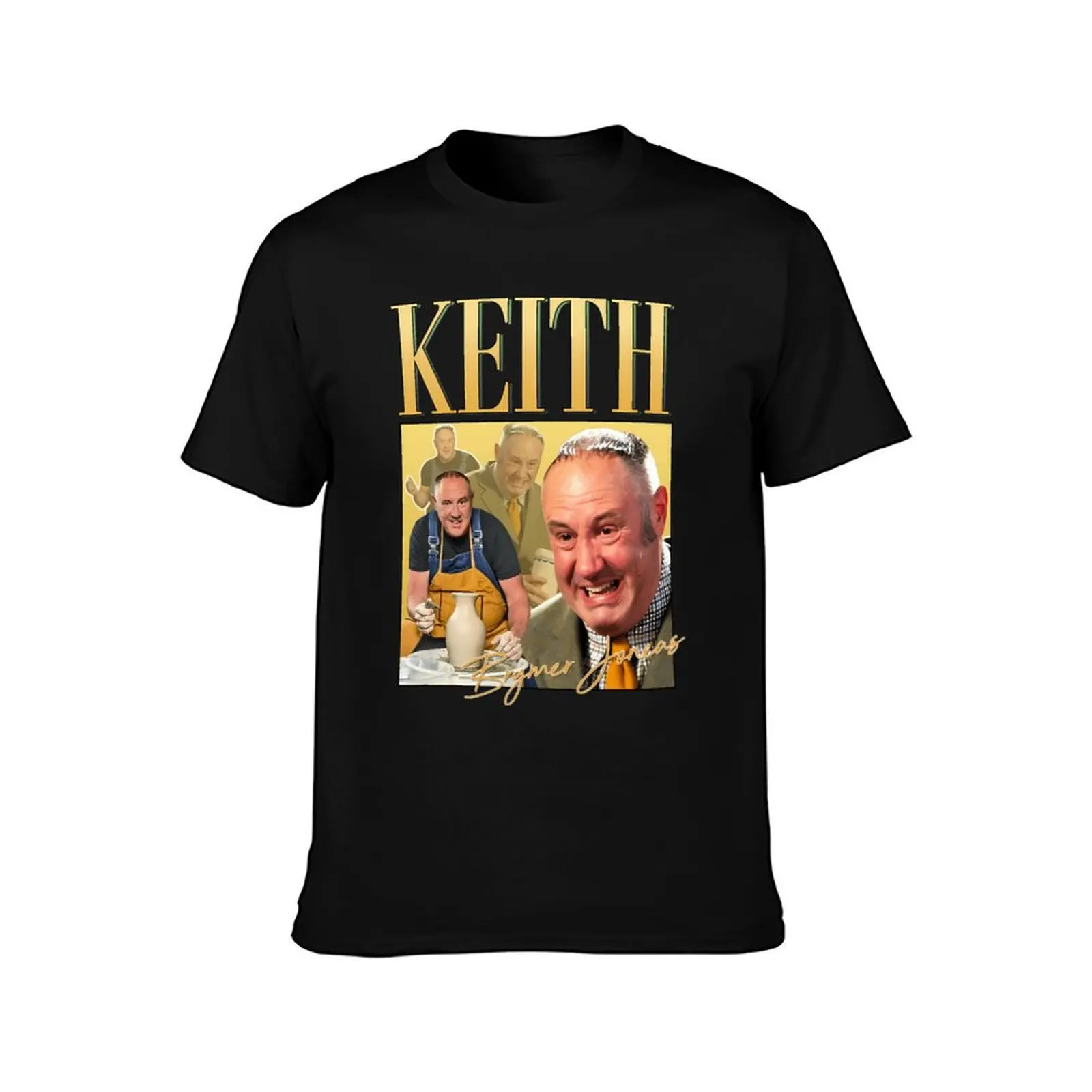 Keith Brymer Jones Homage Jumper Swea Pottery Icon Throw British TV T-Shirt Lightweight Casual Summer T-Shirt