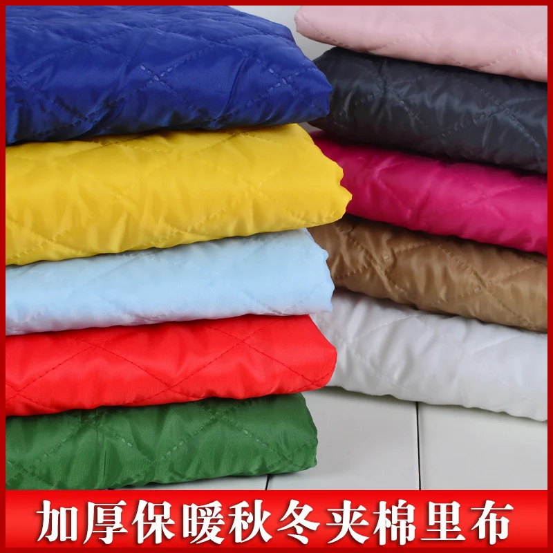 Thickening Quilted Interlinings Lining Cotton Fabric For Autumn&winter Coat Lining cotton-padded Jacket Chair Cushion Handmade