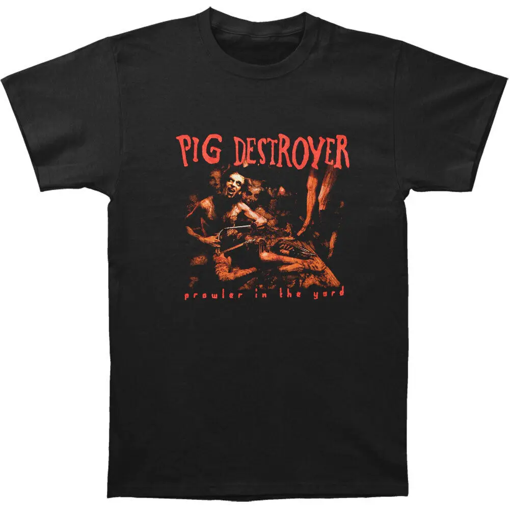 

Men's Pig Destroyer Prowler In The Yard T-shirt X-Large Black