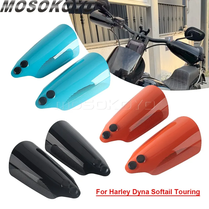 

For Harley Dyna Switchback Super Glide Low Rider FXDL Wide Glide FXDWG 96-17 Motorcycle Hand Guard Cover Club Style Handgaurds
