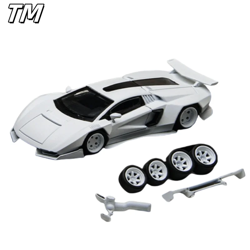 

In stock: 1:64 Countach PSC die-cast simulation alloy car model, boys' festival gift toy, adult decorative collectible ornament.