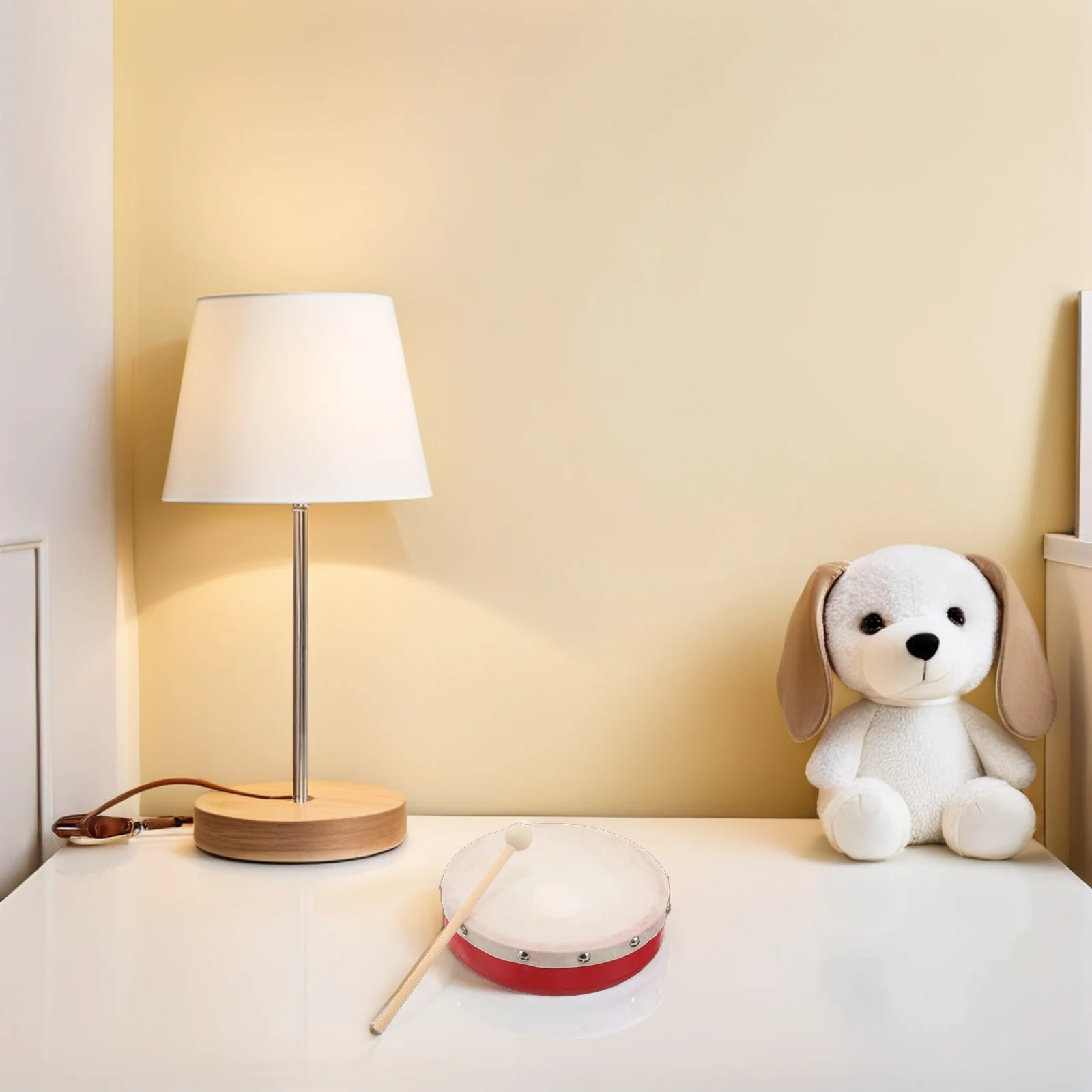 

Children's Percussion Instrument Interactive Music Toy Toddler Toys Earthen Jar Infant Drum Play Baby Hand Metal Musical