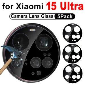 Bilashmart Camera Lens Protector Xiaomi 15 Ultra Back Camera Lens Screen Protective Film Len Tempered Glass Films Xiaomi Mi 15Ultra