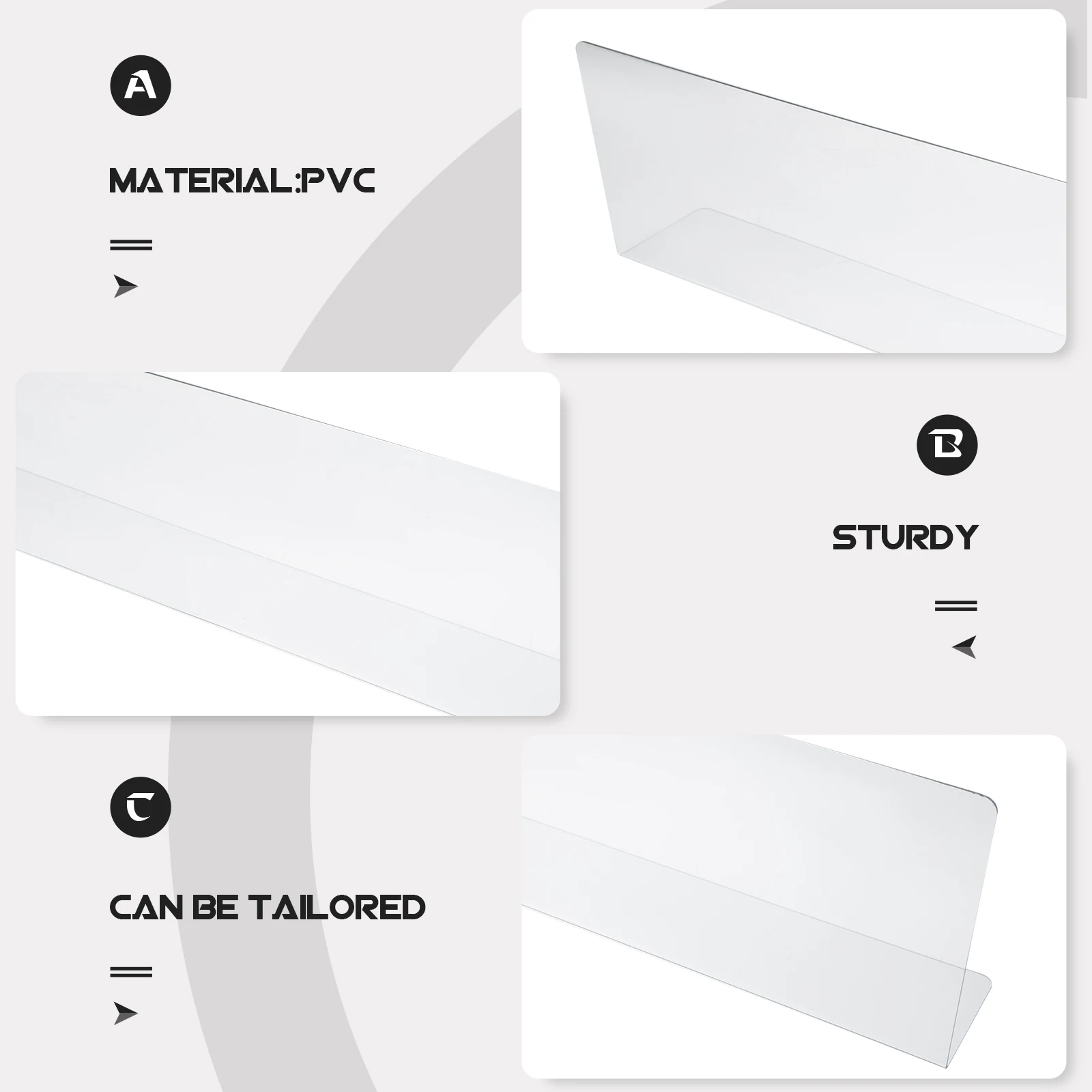 

Premium Pvc Under Bed Couch Gap Bumper Clear Blocking Board For Bedroom Furniture Use Under Sofa Table Blocker Easy Cut