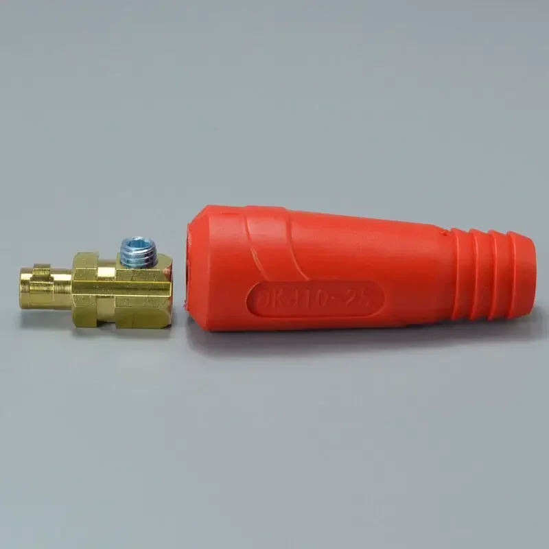 Parts Connector Replacement Set 4pcs DKJ10-25 & DKZ10-25 Socket Welding Accessory Assorted Connector High Quality