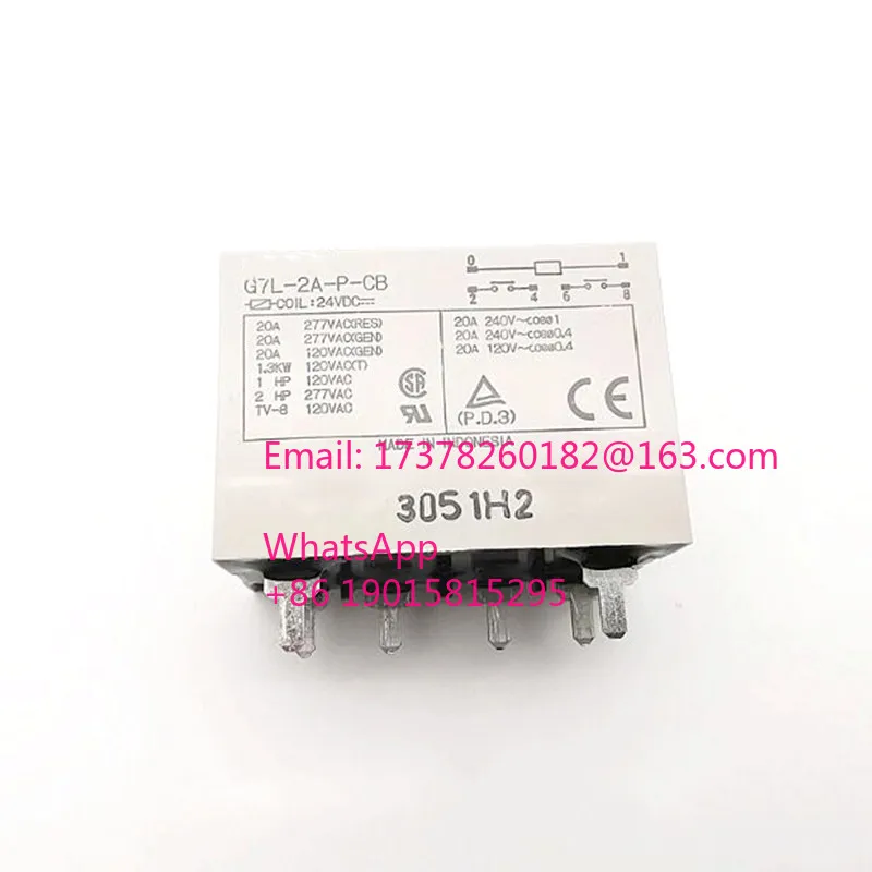 

HOT NEW relay G7L-2A-P-CB 24VDC G7L-2A-P-CB-24VDC G7L-2A-P G7L-2A G7L2APCB G7L 24VDC DC24V 24V DIP6 2PCS/LOT