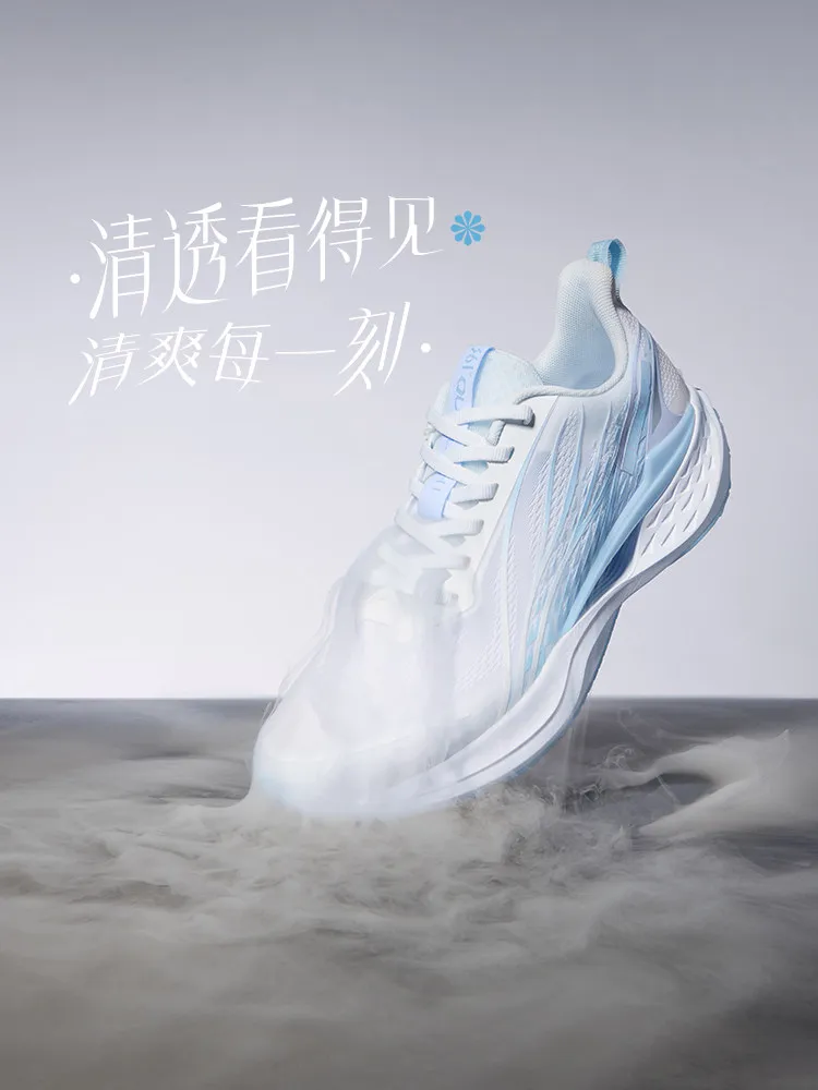 361 Flying Fish 4.0 Running Summer New Mesh Breathable Thin Sports Lightweight Shock Absorbing Running Shoes Men