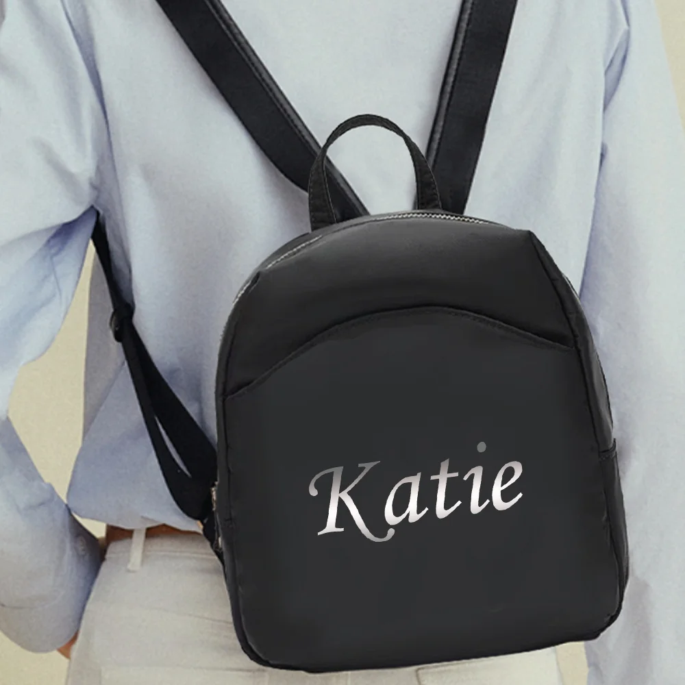 اسم مخصص حقيبة السفر حقيبة التخزين عادية المحمولة التسوق حقيبة الظهر اليومية المشي لمسافات طويلة عطلة حزمة حزام حقيبة قابل للتعديل