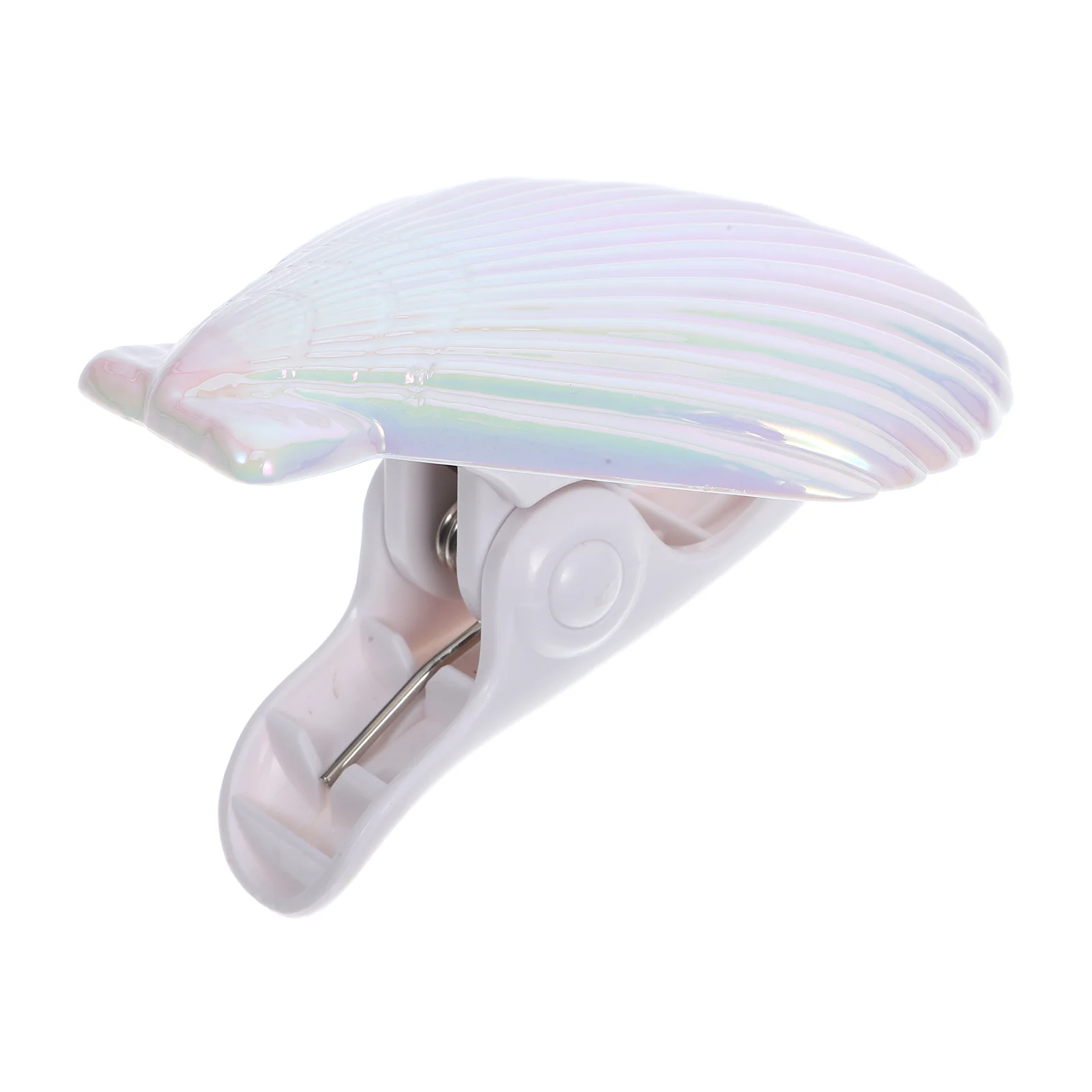 

Plastic Shell Shaped Beach Towel Clip Strong Windproof Beach Chair Holder for Towels Clothes Hats Multipurpose Outdoor