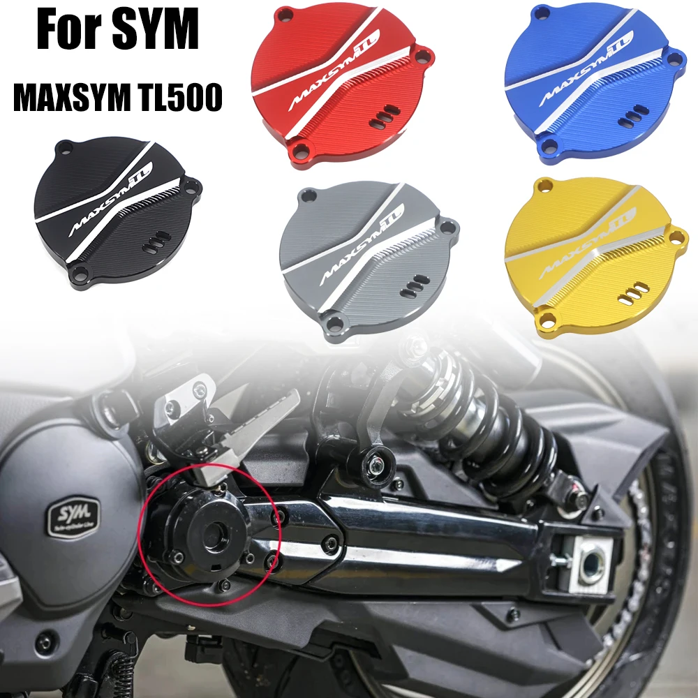 

Motorcycle Accessories Frame Hole Front Drive Shaft CoverGuard For SYM MAXSYM TL500 TL 500Protector