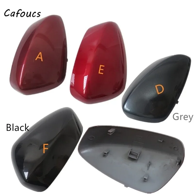 Cafoucs Car Rearview Mirror Cover Cap Shell Housing For Mazda CX-5 CX5 2012 2013 2014 Accessories