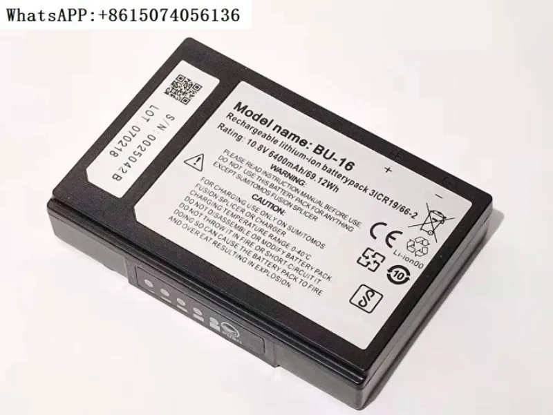 BU-16 battery Sumitomo T-400S+81C 82C 601C 600C Z1C fusion splicer