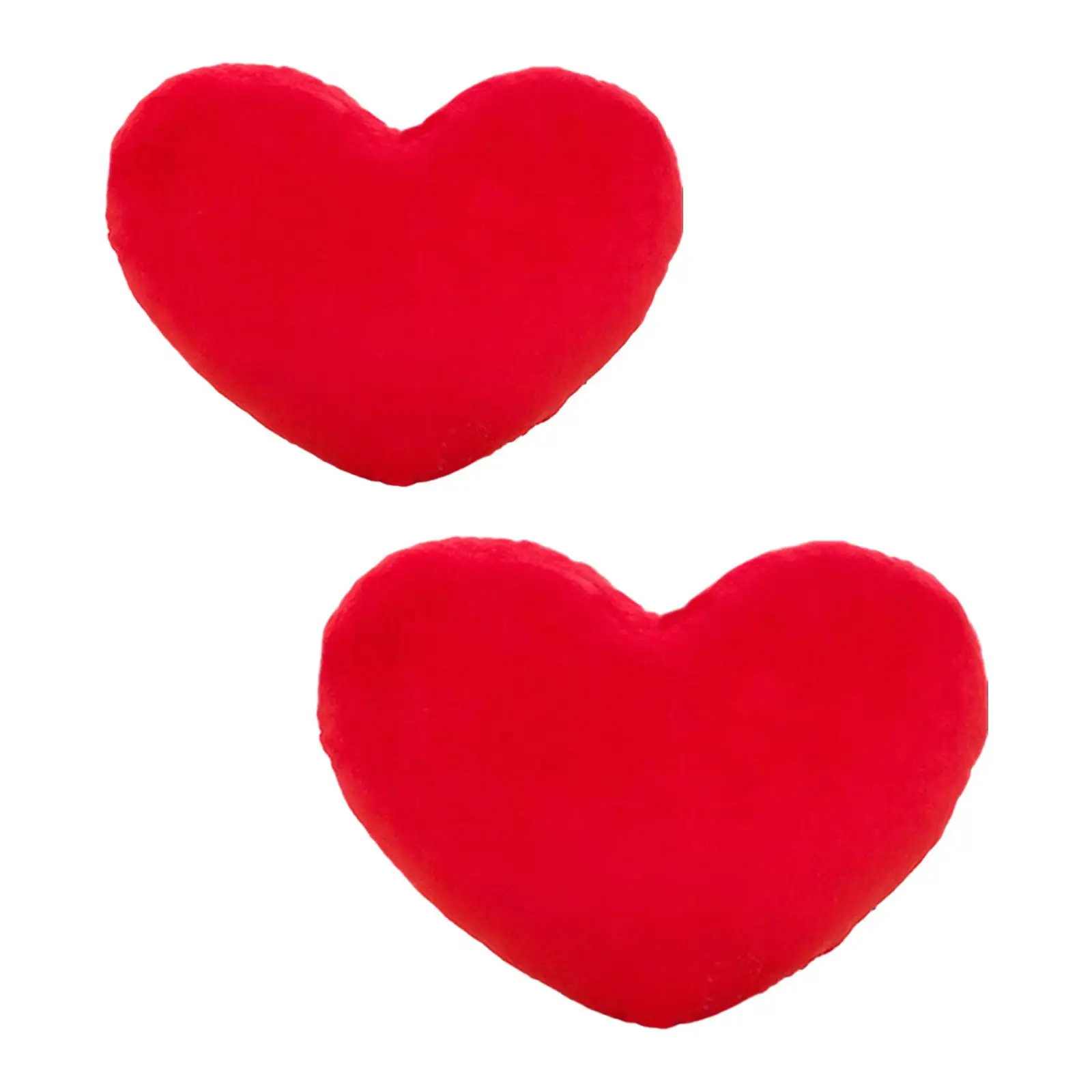 Love Heart Pillow Red Cute Soft Valentines Decor for Classroom Home School