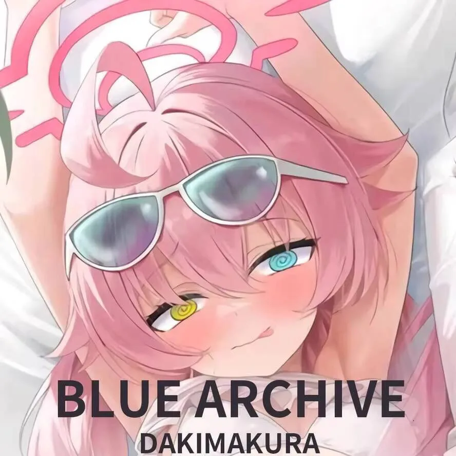 

Hoshino Takanashi Blue Archive Dakimakura 2WAY Hing Аниме Подушка для тела Чехол Подушка