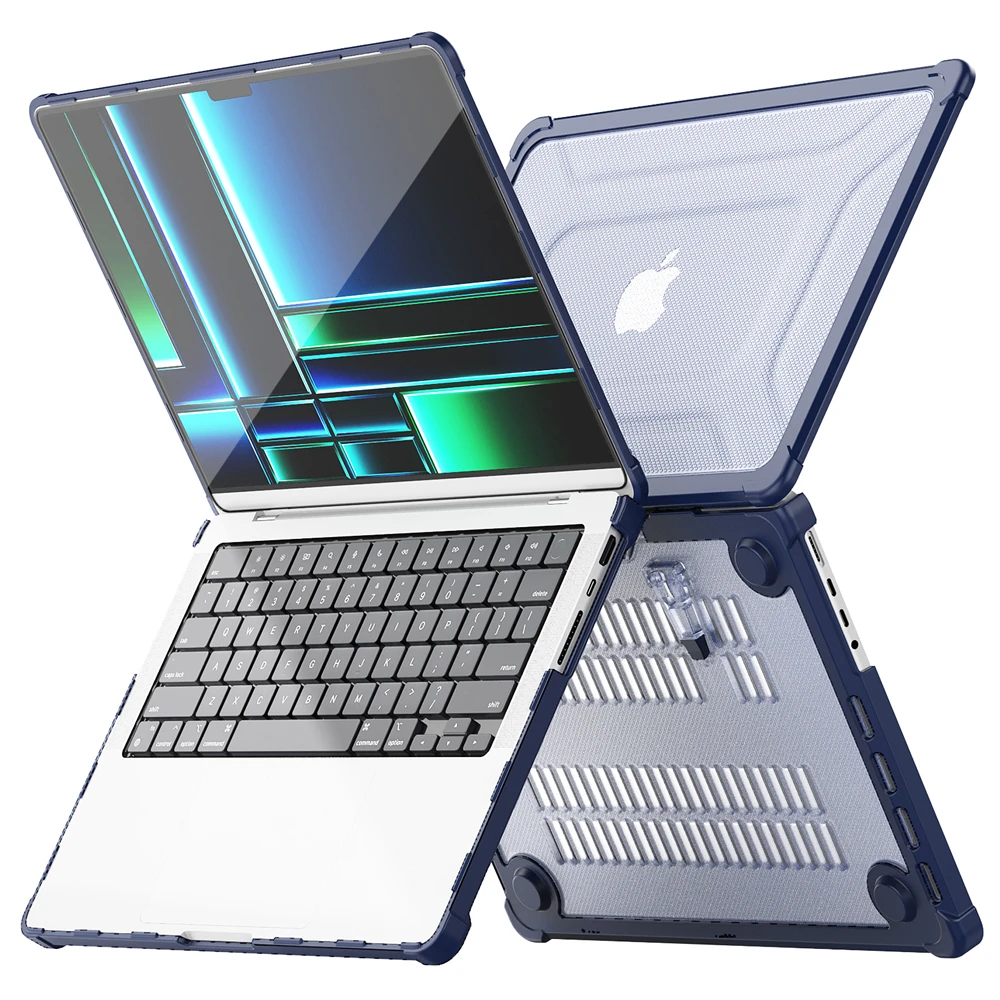 Laptop Case for MacBook Pro 14 2026 model A3426 With height increase bottom Shell for MacBook Pro 14 M1 M2 M3 M4 M5 Pro Max