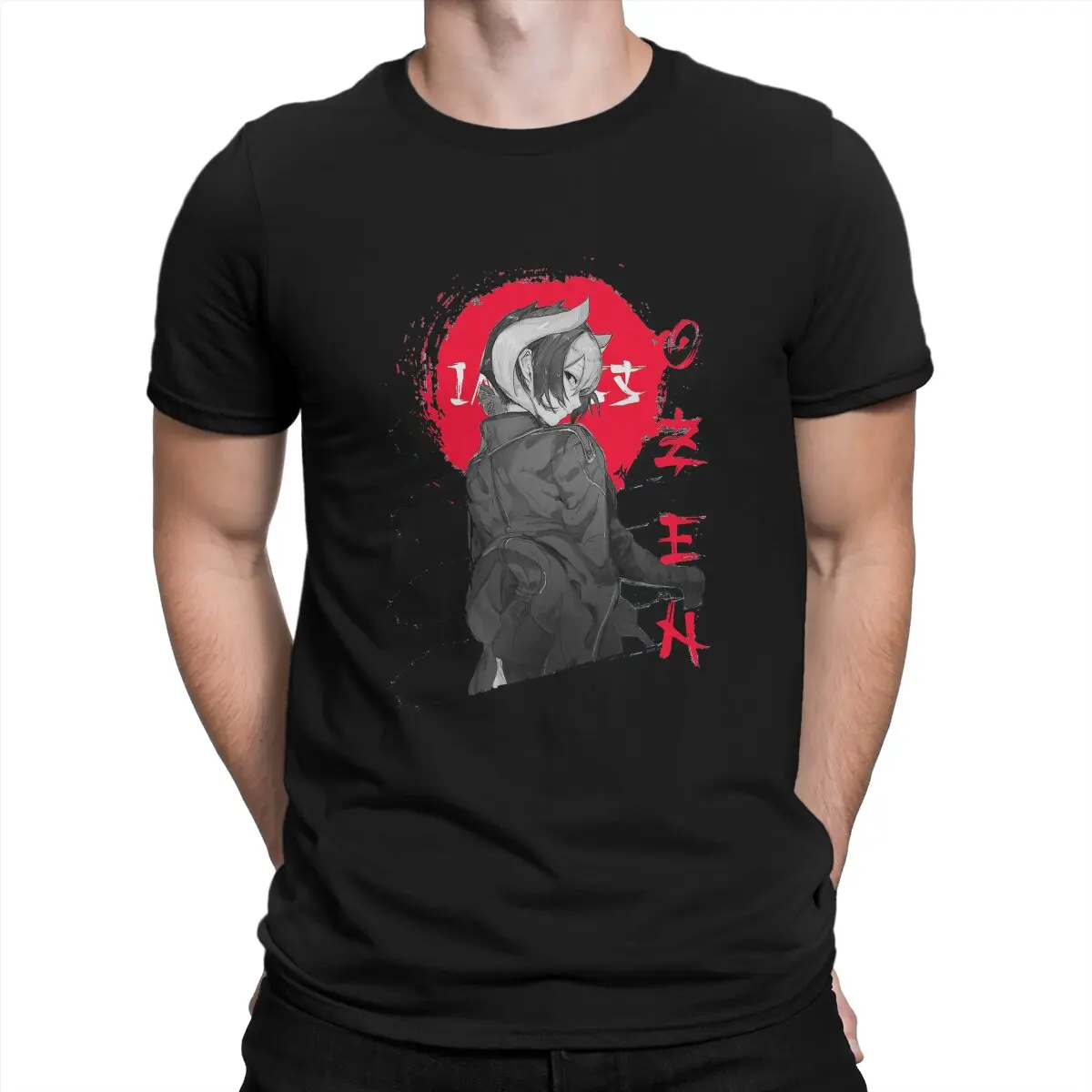 Humorous Ozen the Immovable T-Shirt for Men Crew Neck 100% Cotton T Shirt Made in Abyss Short Sleeve Tee Shirt Printing Tops