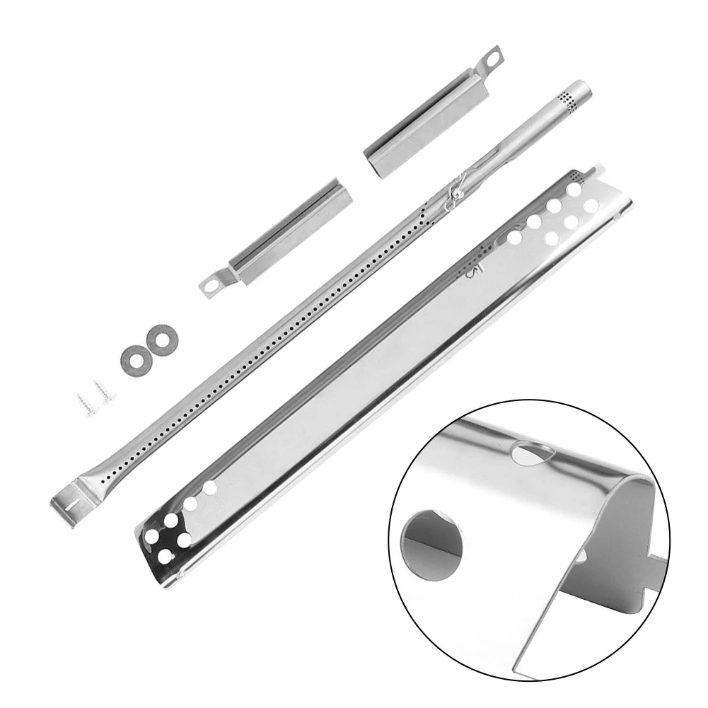 Stainless Steel BBQ Burner Tube Kit for Charbroil For Performance Gas Grill Easy Installation Superior Cooking For Performance