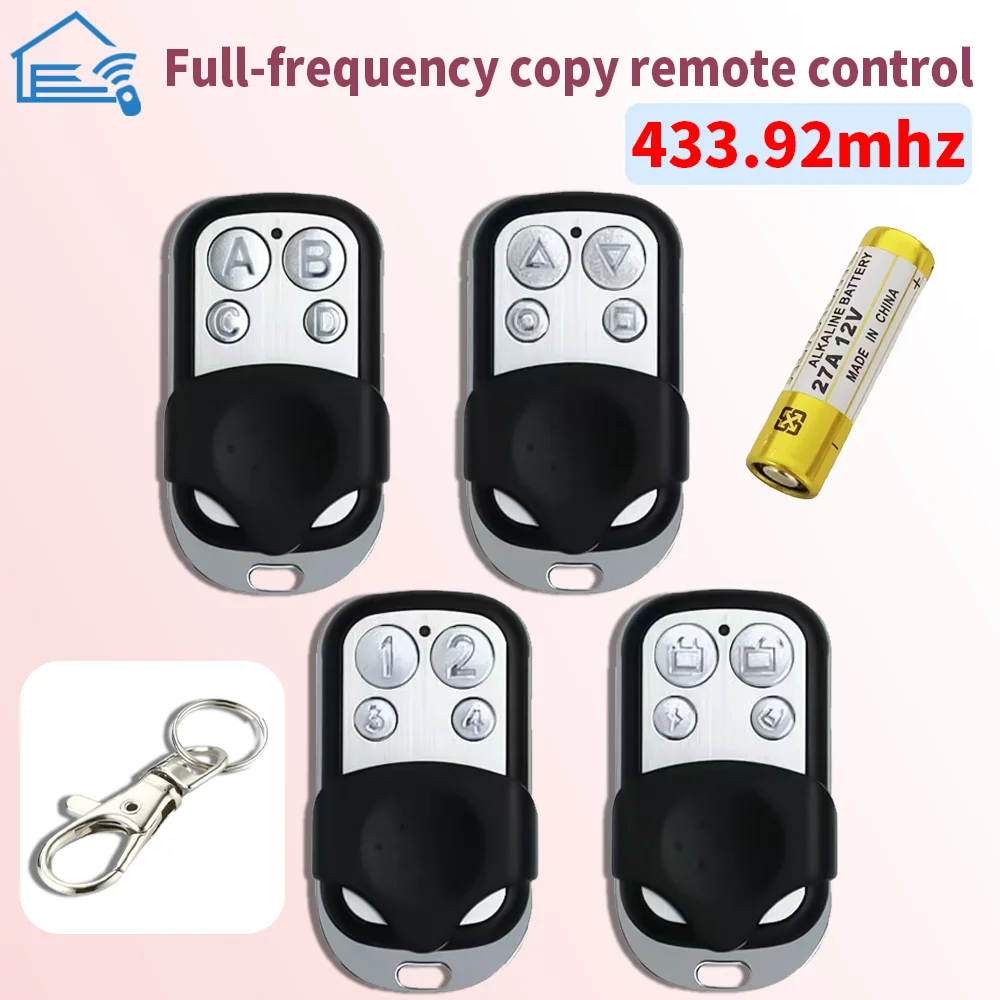 433mhz Remote control RF Clone Wireless remote control for garage door remote control water pump electric gate control