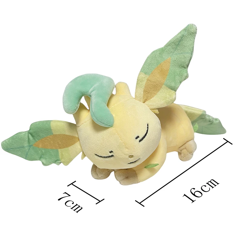 Mignon Pikachu dormir série Peluche Sprigatito Pachirisu Sylveon Peluche poupée Charizard Gengar Peluche Pawmi Pokemon jouet enfant cadeau