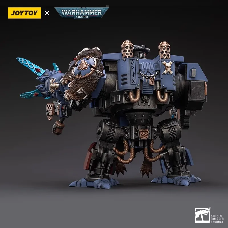 JOYTOY Warhammer 40K 1/18 Action Figure Space Wolves Bjorn The Fell-Handed Mecha Warrior Anime Figure Joint Modello mobile Giocattolo
