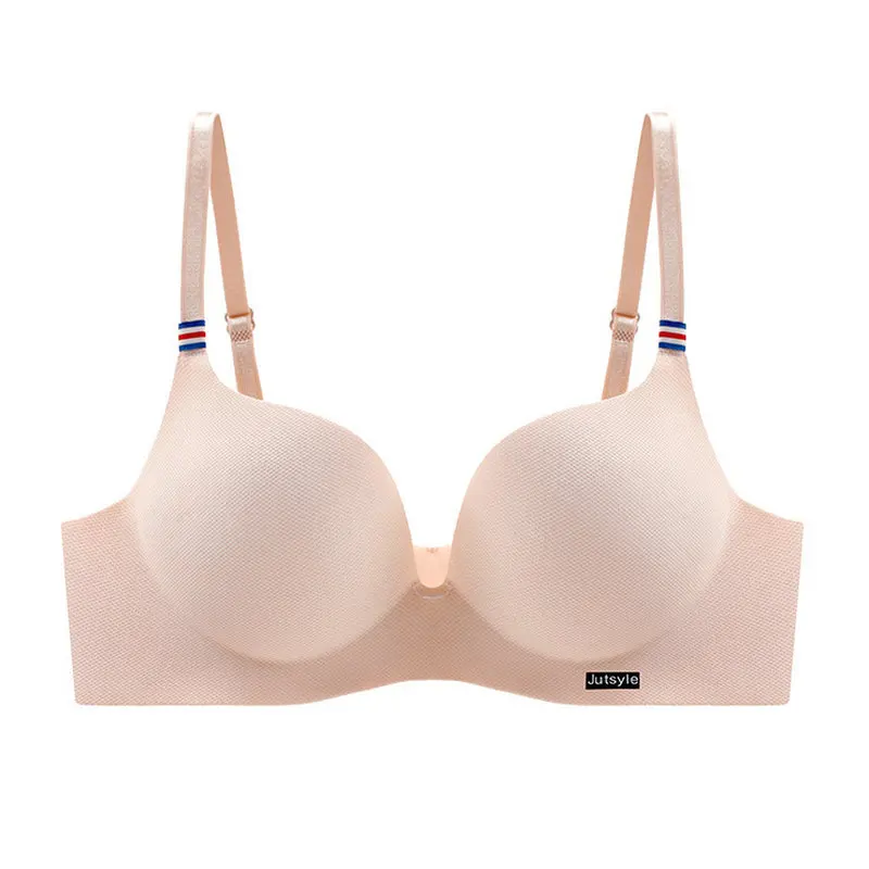 Sexy Push Up V Bras Voor Vrouwen Naadloze Bralettle Verzameld Kleine Borst Passen Bandjes Beha Draadloze Lingerie Ab Cup