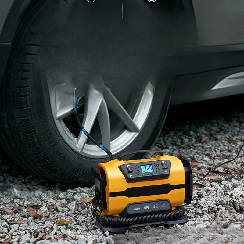 

Automobile air pump AC 110-230V air pump DC 12V dual power supply