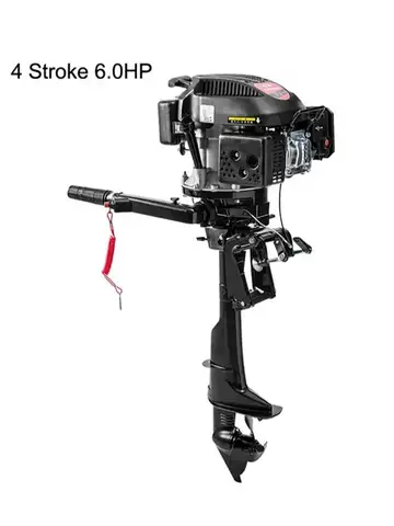 고품질 4행정 4HP 6HP 7HP 선외 모터 보트 해양 엔진 보트 모터 공랭식 시스템 수동 시동 모터