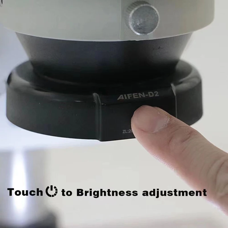 Imagem -05 - Aifen d2 Microscópio Led Anel Luz Iluminador Lâmpada para Microscópio Círculo Luz Microscópio Industrial Câmera Fonte de Luz