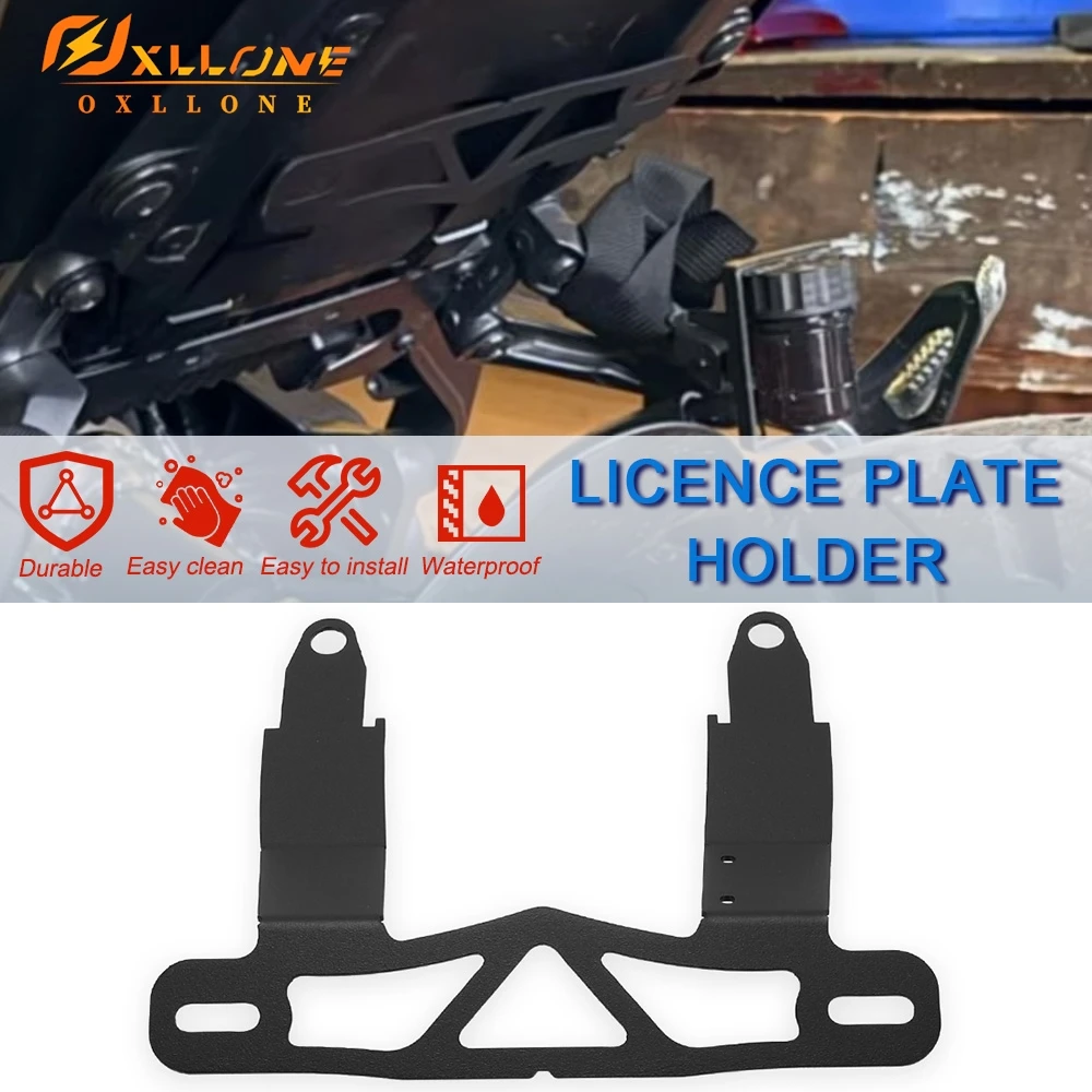 

Для мотоциклов YAMAHA MT09 SP MT 09 MT-09 2024 2025 2026: Низкопозиционный кронштейн для крепления номерного знака (Tail Tidy) / Держатель номерного знака (Fender Eliminator)