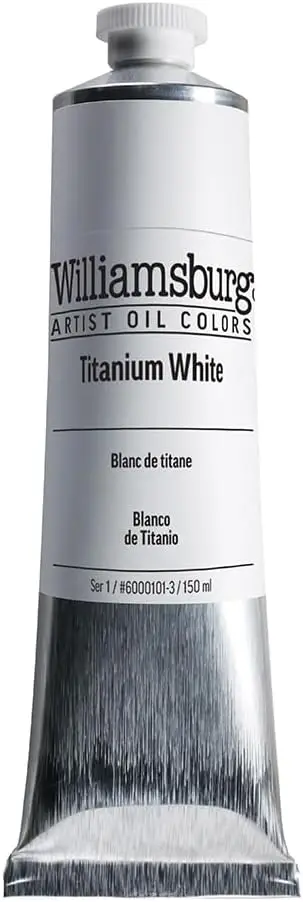 

Профессиональная титановая белая масляная краска, тюбик 150 мл, непрозрачная, с высокой степенью покрытия, для художников