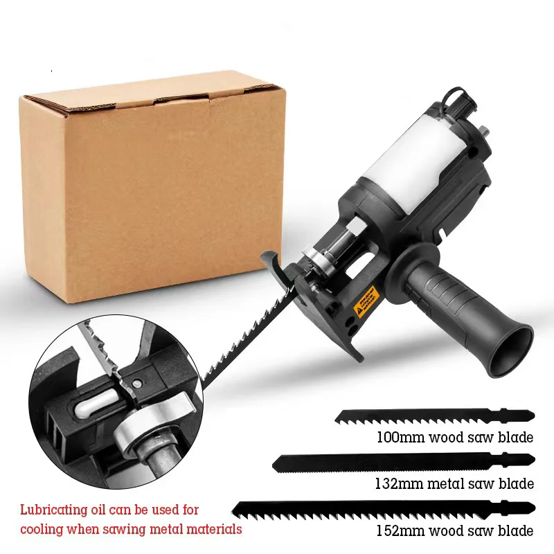 

Portable Reciprocating Saw Adapter Electric Drill Conversion Chainsaw Power Tools Wood Metal Cutting Machine Accessories Adapter