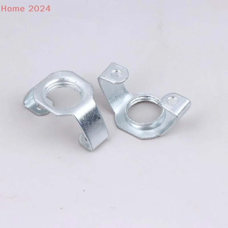 High Temperature Resistant Ceramic Lamp Base Holder E27 GU10 E14 M10 Back Support Bracket For Lighting Socket